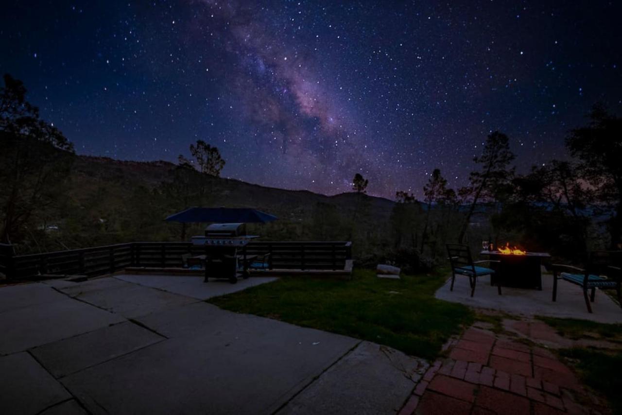 Sierra Vista Lookout Lodge With Creek, Waterfall And Waterholes, Minutes From Bass Lake And Yosemite South Gate North Fork Exterior foto