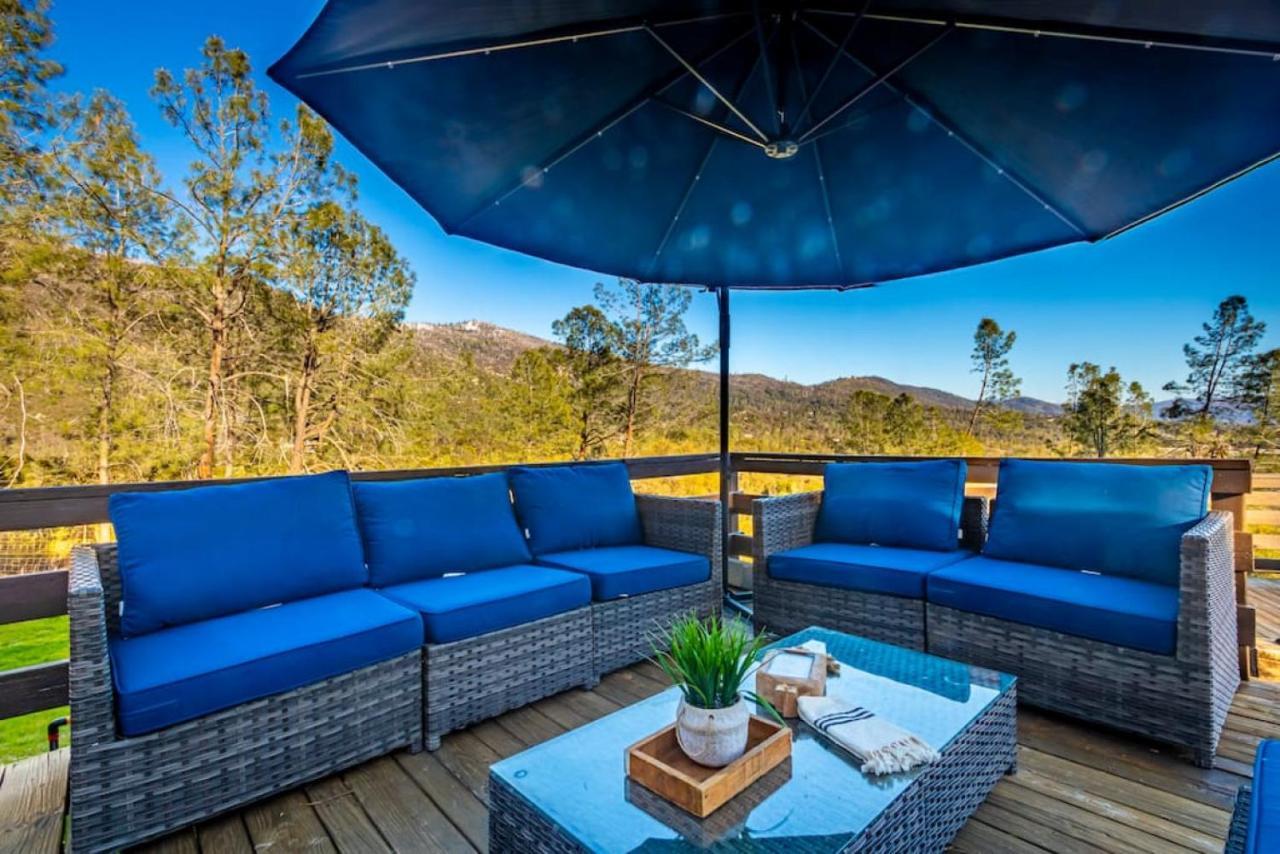 Sierra Vista Lookout Lodge With Creek, Waterfall And Waterholes, Minutes From Bass Lake And Yosemite South Gate North Fork Exterior foto