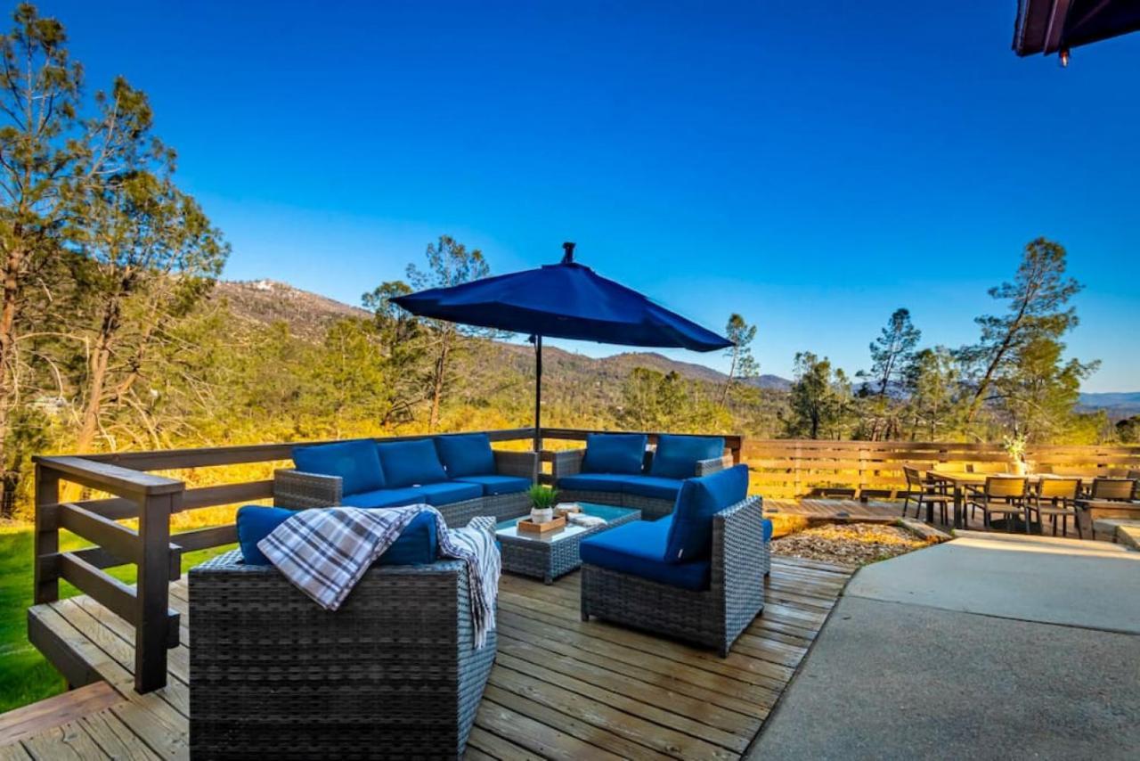 Sierra Vista Lookout Lodge With Creek, Waterfall And Waterholes, Minutes From Bass Lake And Yosemite South Gate North Fork Exterior foto