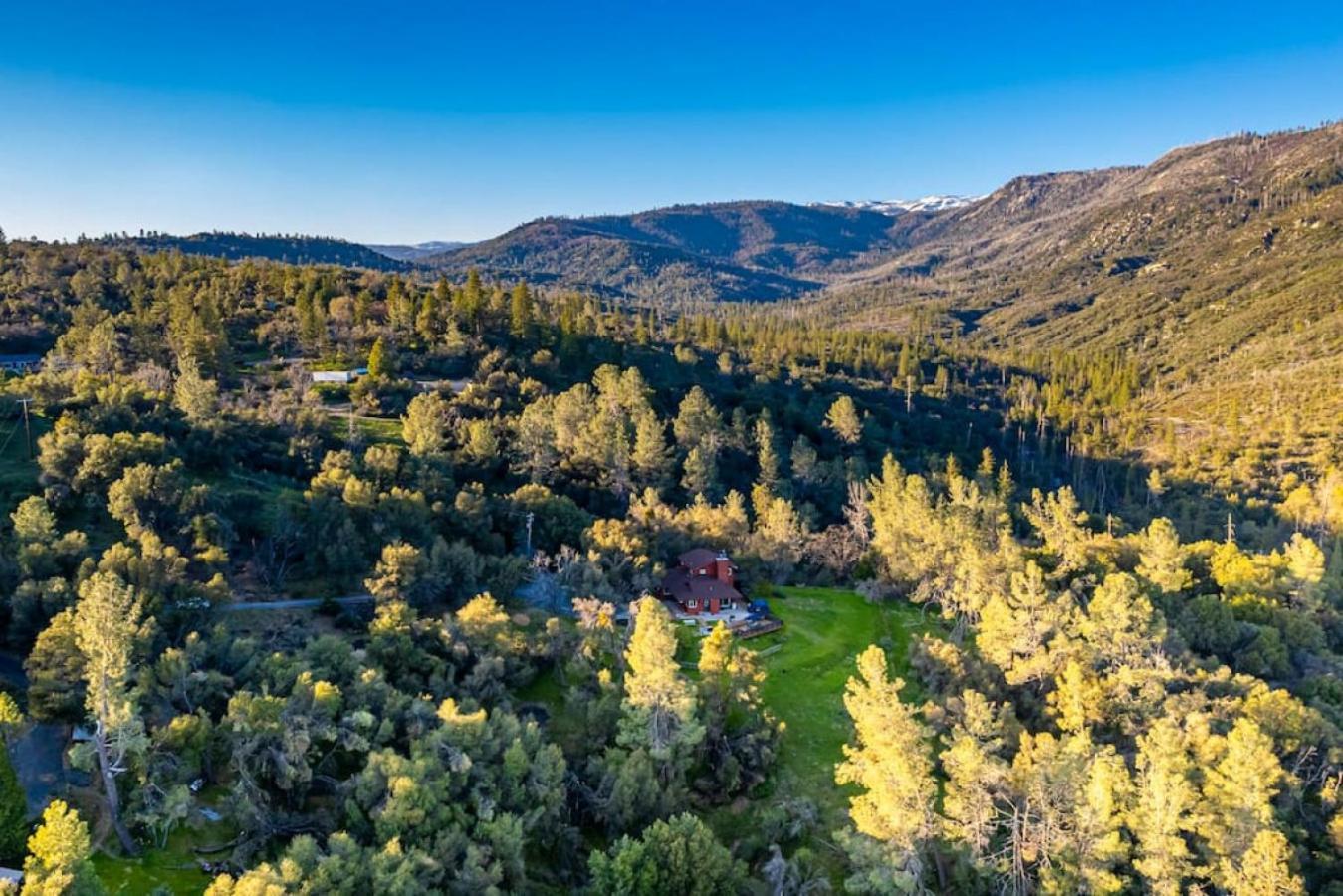 Sierra Vista Lookout Lodge With Creek, Waterfall And Waterholes, Minutes From Bass Lake And Yosemite South Gate North Fork Exterior foto