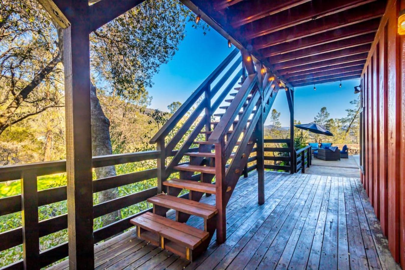 Sierra Vista Lookout Lodge With Creek, Waterfall And Waterholes, Minutes From Bass Lake And Yosemite South Gate North Fork Exterior foto