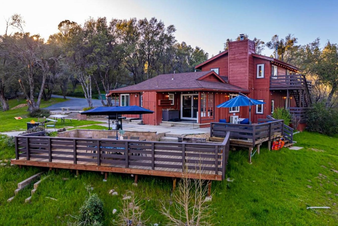 Sierra Vista Lookout Lodge With Creek, Waterfall And Waterholes, Minutes From Bass Lake And Yosemite South Gate North Fork Exterior foto
