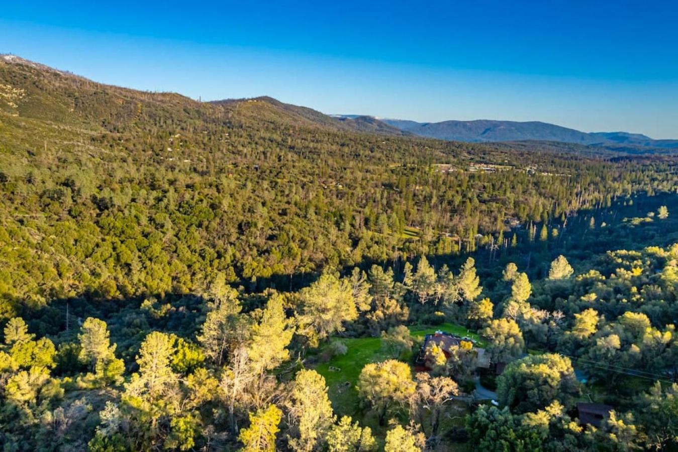 Sierra Vista Lookout Lodge With Creek, Waterfall And Waterholes, Minutes From Bass Lake And Yosemite South Gate North Fork Exterior foto